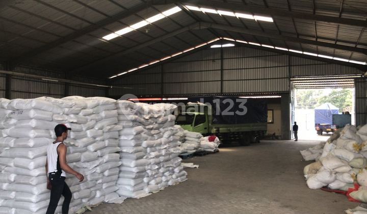 Ready-to-Live Warehouse with Access Road, Mojosari Trawas Main Road.
