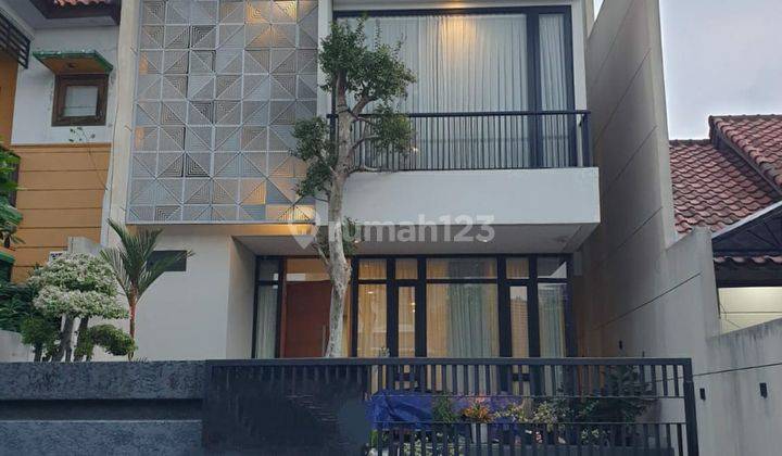 Rumah Mewah Minimalis Modern International Village Surabaya Barat 1