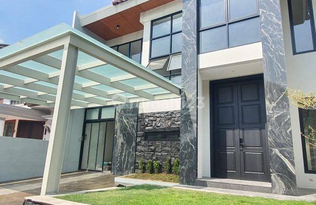 Rumah Baru Gress Modern Minimalis Design Royal Park Surabaya Barat  1