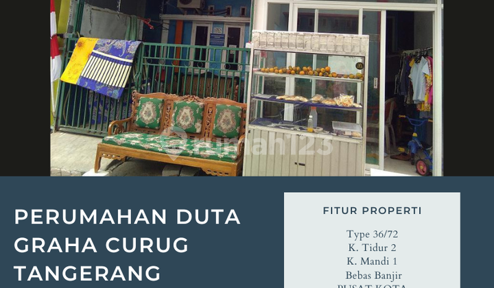 DIJUAL RUMAH PERUMAHAN DUTA GRAHA CURUG TANGERANG - PROSES LELANG  1