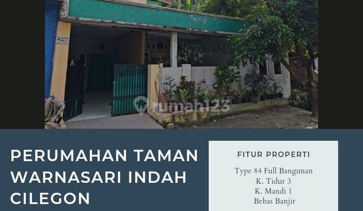 rumah di perumahan taman warnasari kota cilegon  1