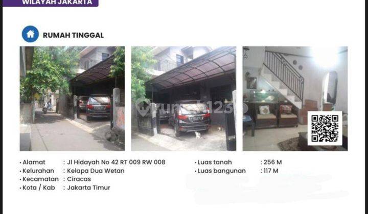 PROPERTY (CESSIE) PERUMAHAN KELAPA DUA WETAN CIRACAS JAKARTA TIMUR  1