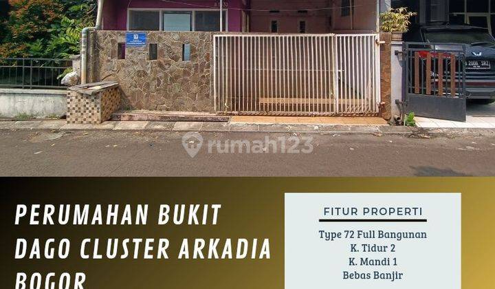 PROPERTY (CESSIE) PERUMAHAN BUKIT DAGO CLUSTER ARKADIA BOGOR 1