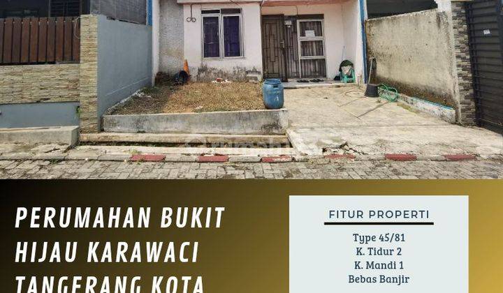 PERUMAHAN BUKIT HIJAU KARAWACI TANGERANG - PROPERTY CASH & CLEAN 1