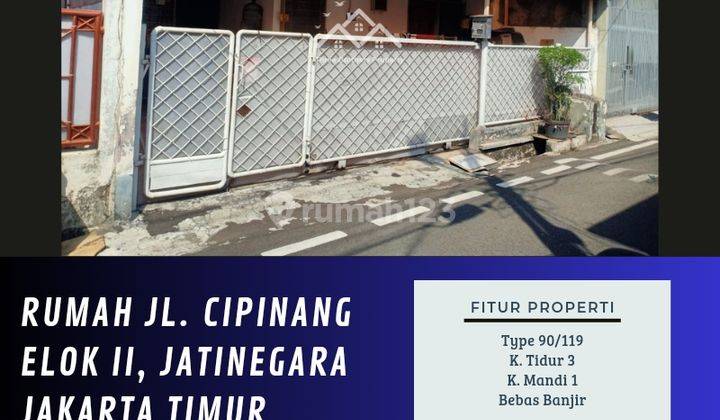 PROPERTY (CESSIE) - JL. CIPINANG ELOK II KEC. JATINEGARA JAKARTA TIMUR  1