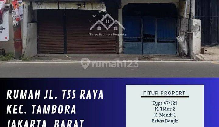 PROPERTY (CESSIE) - JL. TTS RAYA KEC. TAMBORA JAKARTA BARAT  1