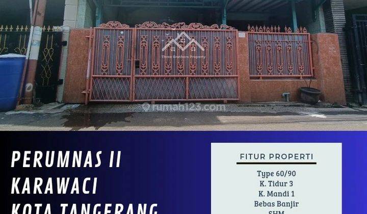 PROPERTY (CESSIE) - PERUMNAS II KARAWACI KOTA TANGERANG 
 1