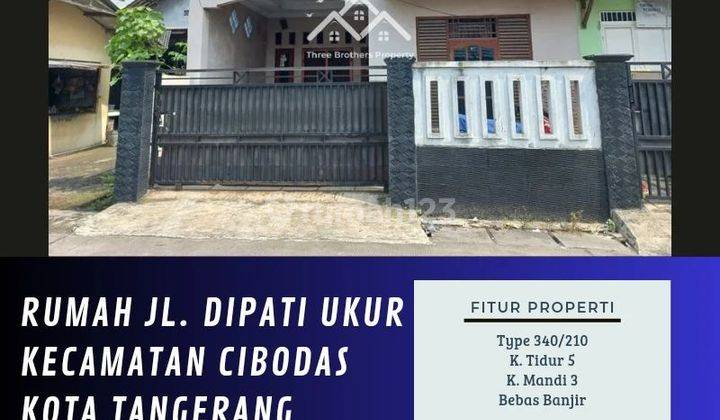 DIJUAL RUMAH DI JL. DIPATI UKUR CIBODAS KOTA TANGERANG - VIA CESSIE 1