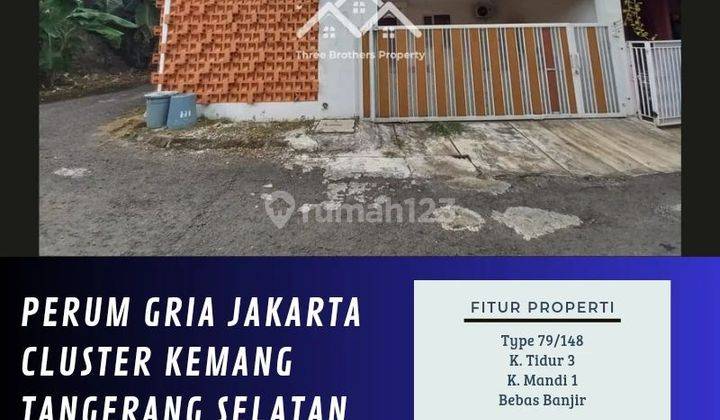 DIJUAL RUMAH DI PERUM GRIYA JAKARTA CLUSTER KEMANG TANGERANG SELATAN - VIA CESSIE
 1