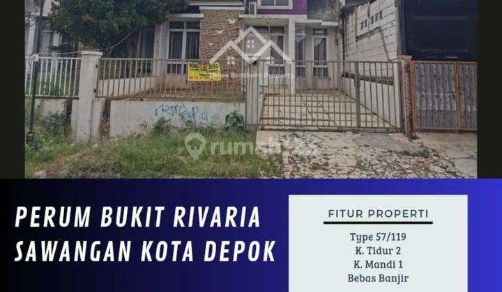 Dijual Rumah Di Perum Bukit Rivaria Sawangan Kota Depok - Via Cessie 1