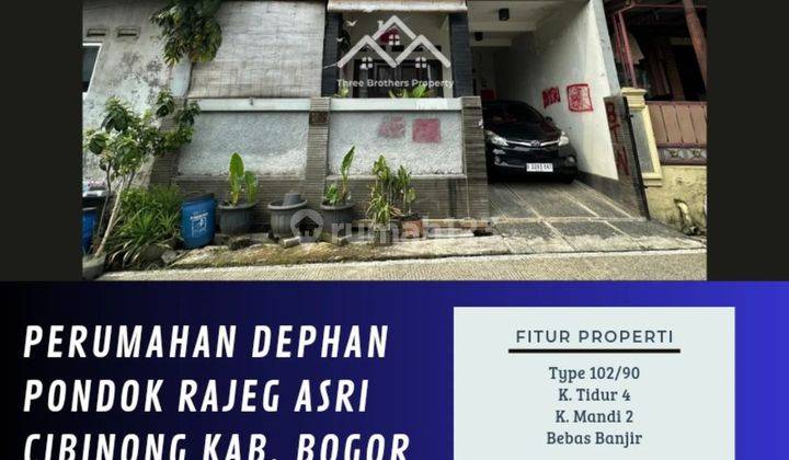 Dijual Rumah Di Perumahan Dephan Pondok Rajeg Asri Cibinong Bogor - Via Cessie 1