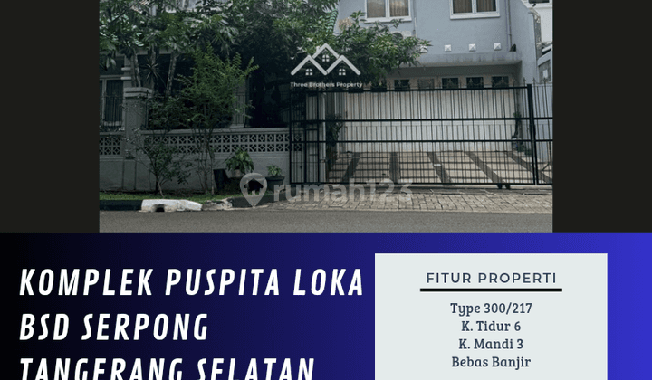 Dijual Rumah Di Puspita Loka Bsd Serpong Tangerang Selatan - Via Cessie 1