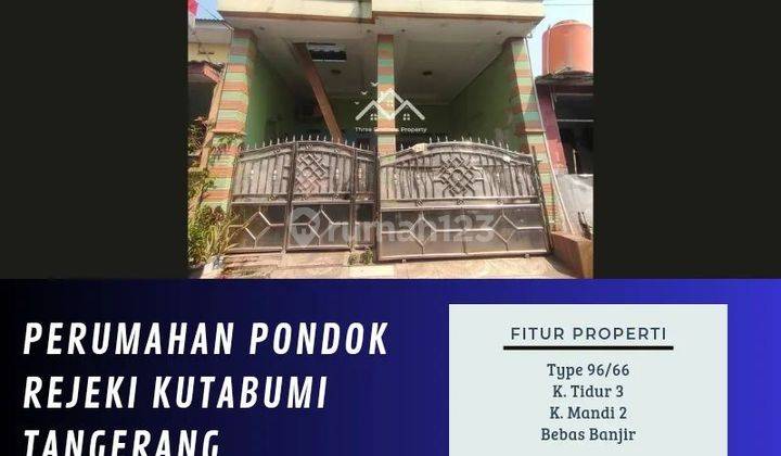 Dijual Rumah Di Perum Pondok Rejeki Kutabumi Tangerang - Via Cessie 1