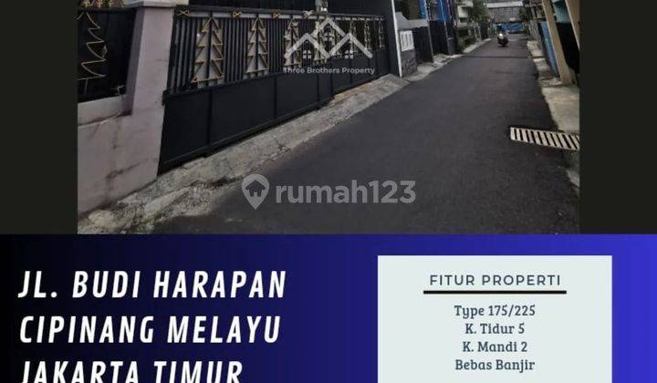 Dijual Rumah Di Jl. Budi Harapan Cipinang Jakarta Timur - Via Cessie 1