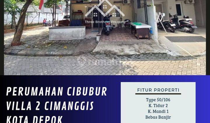 Dijual Rumah Di Perum Cibubur Villa 2  Cimanggis Kota Depok - Via Cessie 1