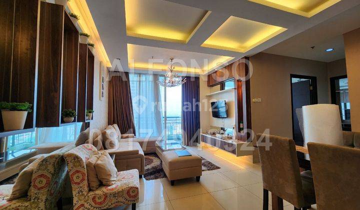 Apartemen Central Park 2+1br Furnished Lantai Mid Bisa Kpa 1