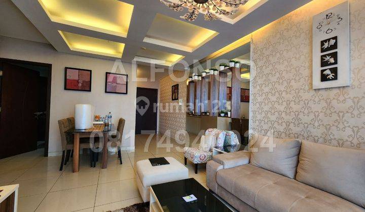 Apartemen Central Park 2+1br Furnished Lantai Mid Bisa Kpa 2