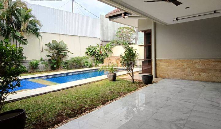 Rumah Cluster Cipete Private Pool Strategis Nyaman 1