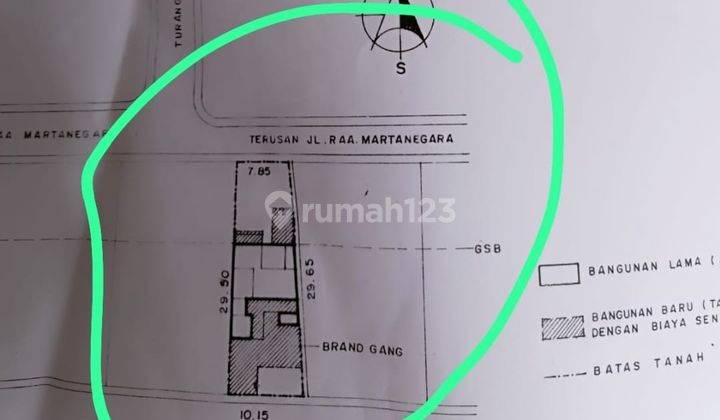 Rumah Stategis Hitung Tanah di Turangga Murah 2