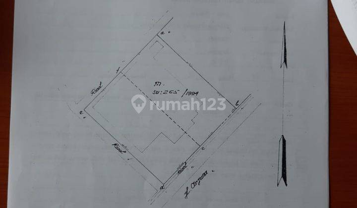 Dijual Tanah Kavling Luas di Jalan Arjuna Bandung 1