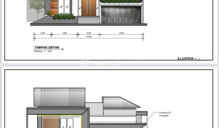 Rumah Brand New Bangunan Mandiri Cluster Ilustria Eminent Bsd 2