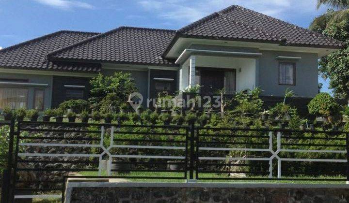 Rumah Villa + Kebun Luas di Garut View Indah Gunung Cikuray 1