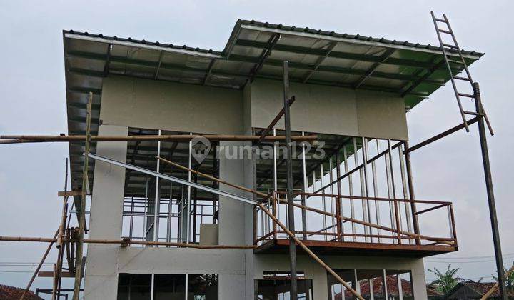 Villa 2 Lantai Tahap Pembangunan Nice View di Ciwidey Bandung 1