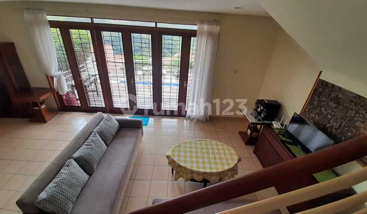 Jual Rumah Villa+Pool Furnish Murah di Resor Dago Pakar Bandung 2