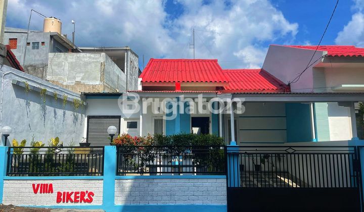 Rumah 1 Lantai Full Furnished Jalan Kaki ke Alun - Alun Kota Batu 1