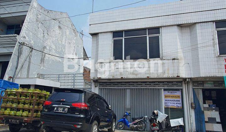 Ruko 2 lantai bekas disewa bank swasta pusat Kota Batu 1