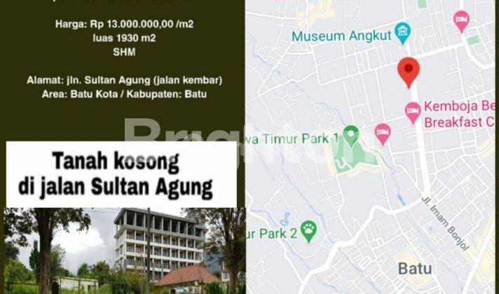 Tanah Muraah di Nol Jalan Raya Kota Batu 2