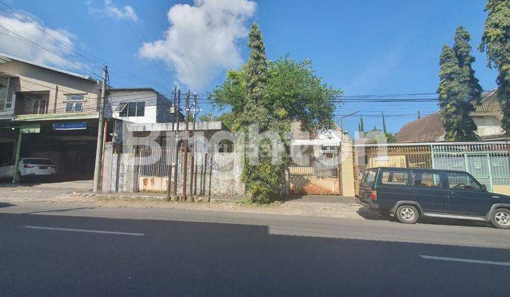 Rumah hitung tanah pinggir jalan poros arah Batu - pujon 1