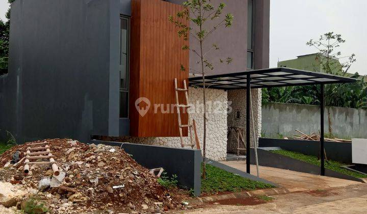 Rumah OJK full bata merah, pinggir jalan, di pondok gede bekasi 2