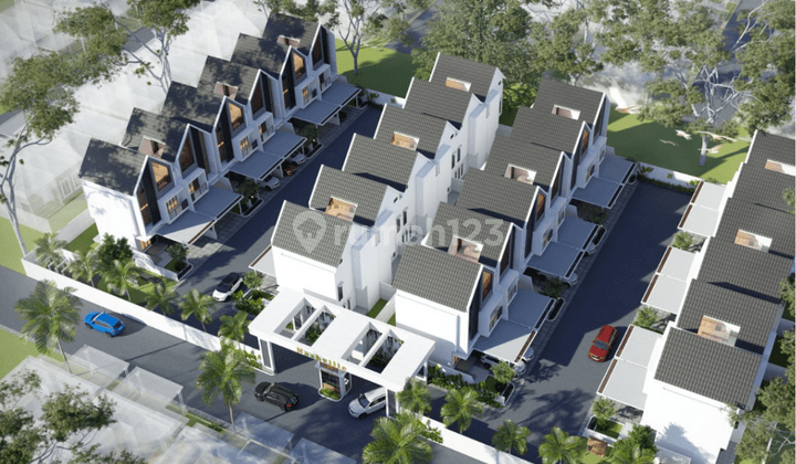 Hanya dengan dp 0% bisa mendapatkan Hunian Cluster modern dan elegan yang menawan Nashville Tipe A Delux Jl.Pancasila, Pontianak (ED) 2