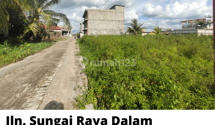 Tanah Prospek untuk investasi masa depan Jln. Serdam Pontianak (ED) 1