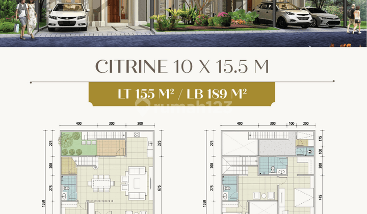 Hunian Ekslusif Dengan Kualitas Premium Tipe Citrine Jl.gusti Hamzah Pontianak,kalimantan Barat ed  1