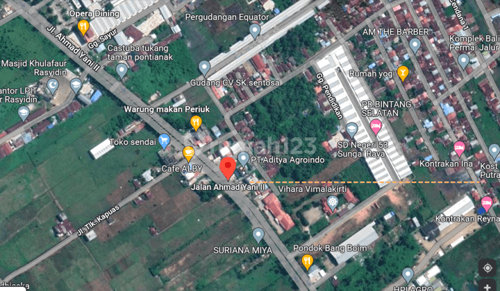 Di Jual Tanah Siap Bangun di Jl . Ayani 2 Pontianak,kalimantan Barat hz  1