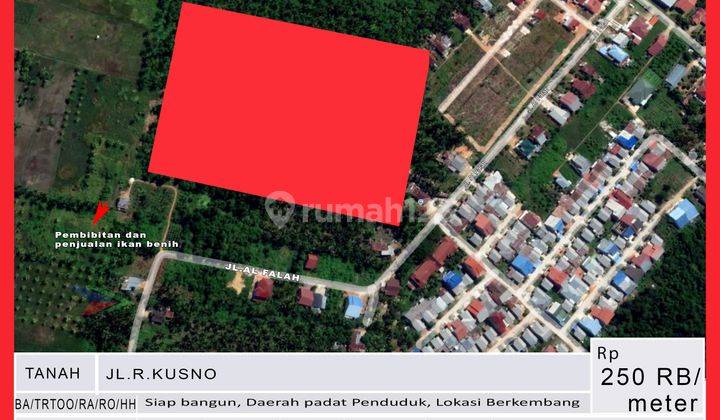 Tanah Siap Bangun Daerah Padat Penduduk Jl.r.kusno Kalimantan Barat ba  1