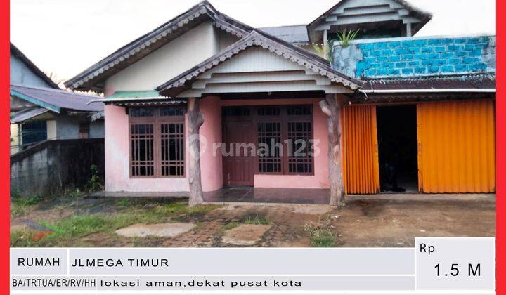 Rumah Minimalis Dekat Pusat Kota Jl.mega Timur,kalimantan Barat ba  1