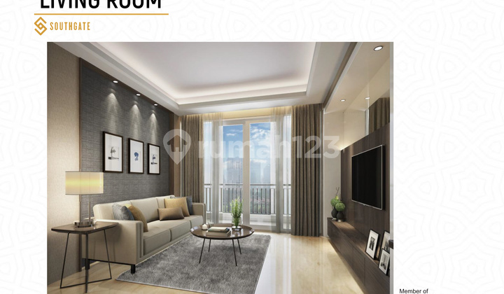 Apartemen Kualitas Premium Dengan Design Mewah Jakarta Selatan bd  6
