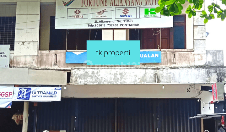 Ruko Luas Kawasan Padat Penduduk Jl.alianyang Pontianak Kalimantan Barat ak  1