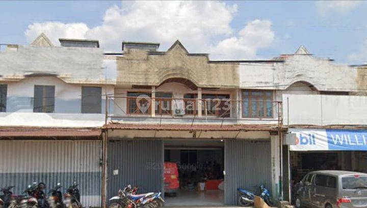 Ruko Luas Tepi Jalan Lokasi Strategis Jl.yam.sabran Pontianak,kalimantan Barat bd  1
