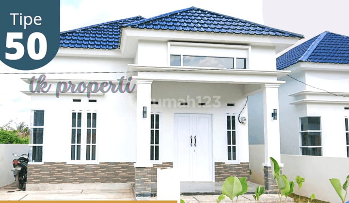 Segera Launching Rumah Minimalis Putih Cakep Lokasi Jln.bina Jaya Kota Baru Pontianak ed  1