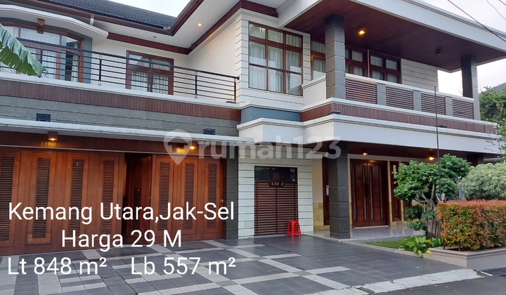 Rumah Cantik Dalam Komplek Di Kemang Utara Jakarta Selatan