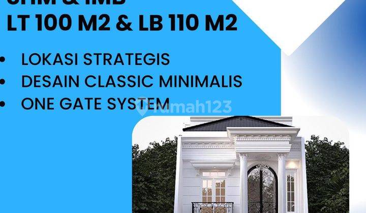 Jual Rumah New Design Classic Milenial Di Jln Condet, Jaktim 1