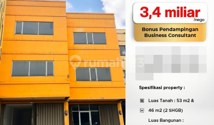 For Sale 2 Shop House Units Suitable for OfficeBekasi Area For Sale 2 Shop House Units Suitable for OfficeBekasi Area