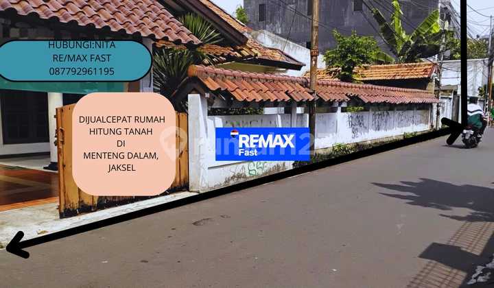 For sale land plot in Menteng Dalam office area