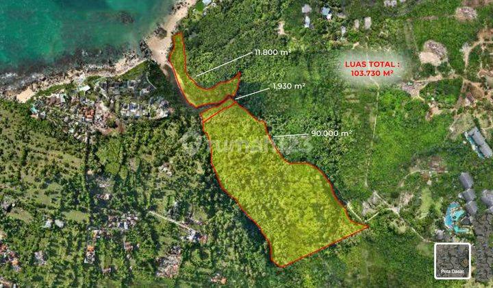 10 Hectare Land Near the Beach in Kubu Beach Jimbaran, Badung 1