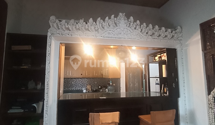 Pa159 For Sale: Balinese Style House and Wooden House with Rice Field and Hill View 2