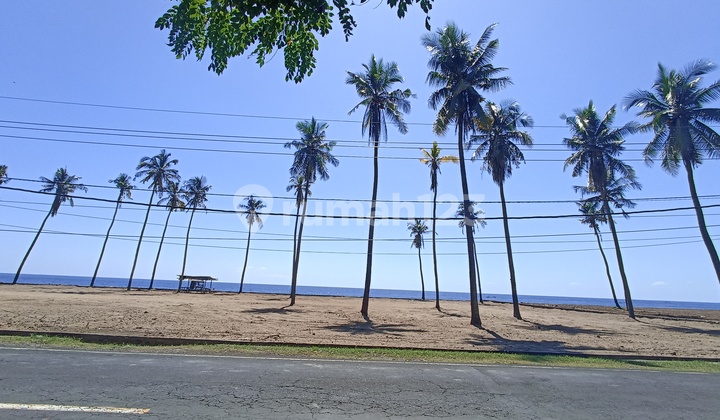 Pa48 Tanah Pinggir Jalan Raya Dan Pinggir Pantai di Kubutambahan